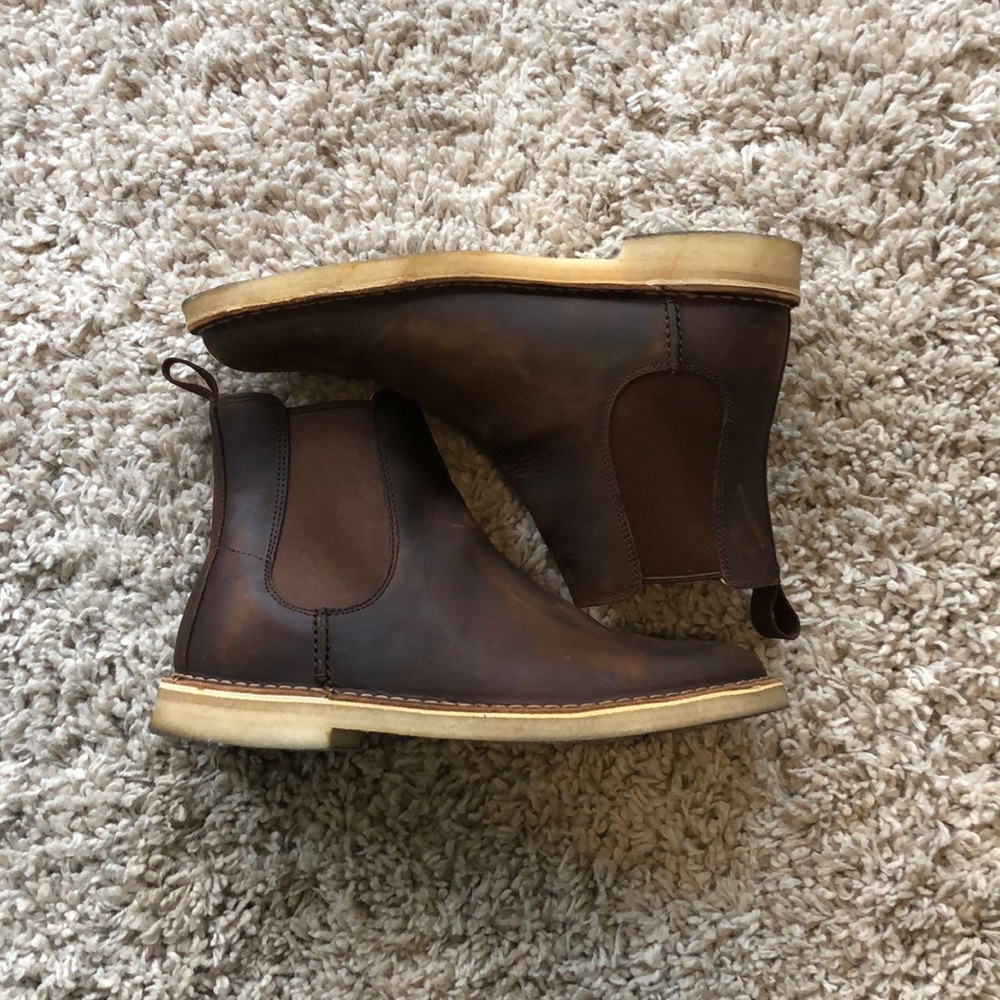 Clarks Chelsea boots